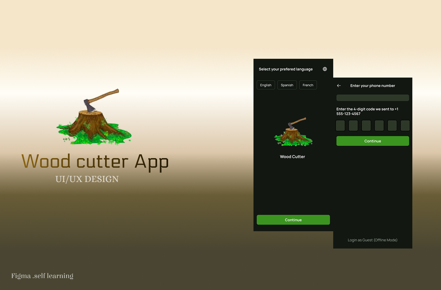 Wood Cutter App